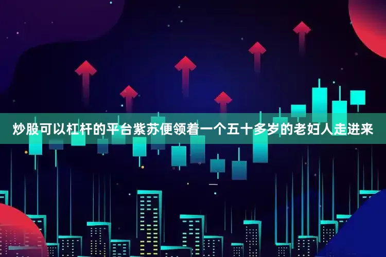 炒股可以杠杆的平台紫苏便领着一个五十多岁的老妇人走进来